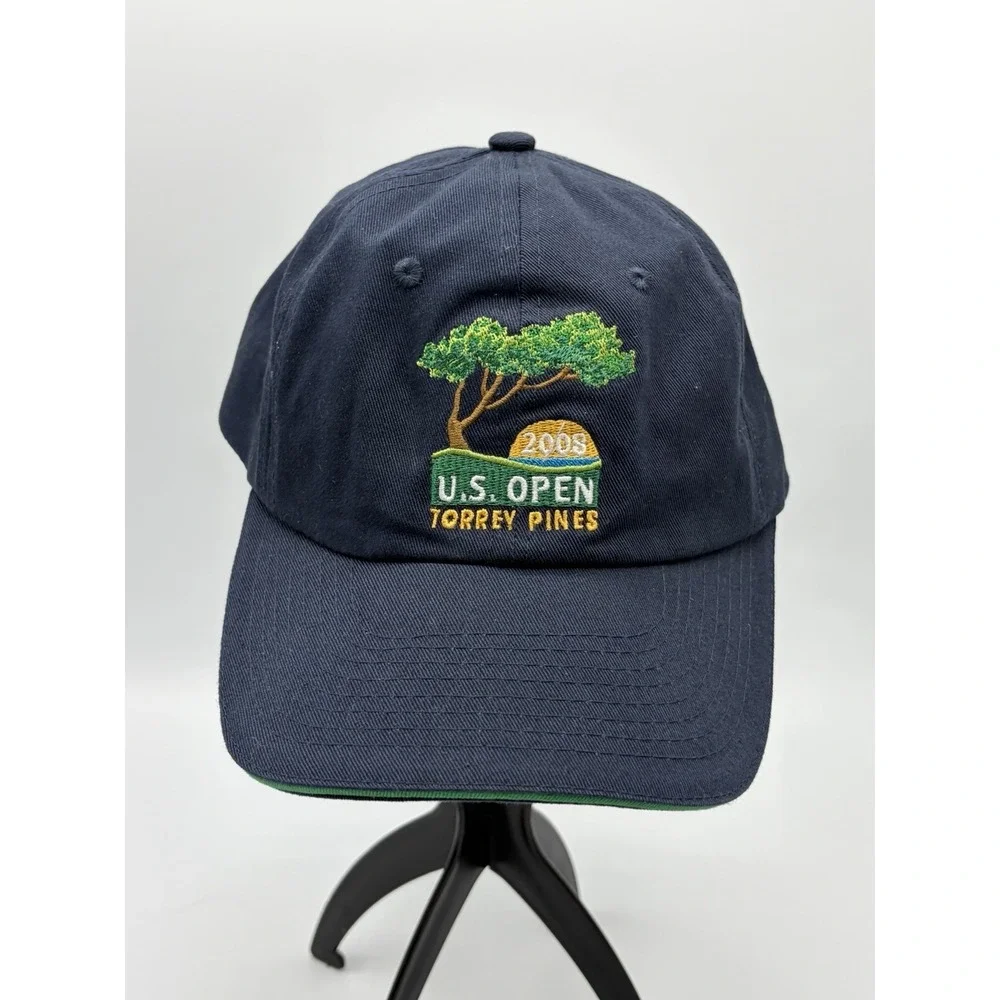 US‎ Open 2008 Torrey Pines USGA Member Baseball Style Blue Golf Hat Cap